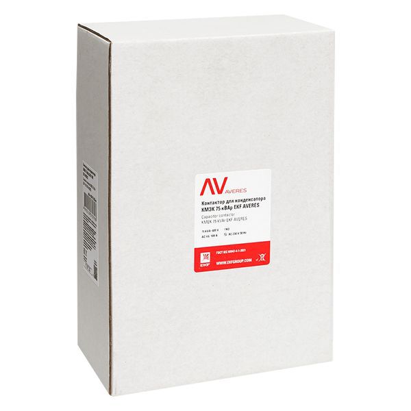 КМЭК 75 кВАр 1NO 230В АС EKF AVERES (ctrk-s-108-75-230-av)