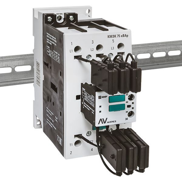 КМЭК 75 кВАр 1NO 230В АС EKF AVERES (ctrk-s-108-75-230-av)
