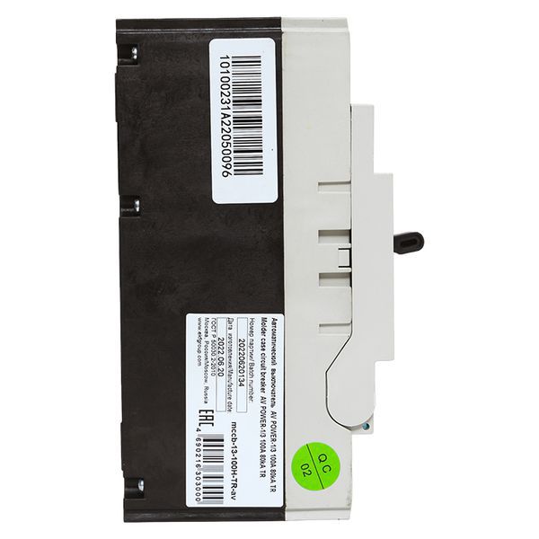 Автоматический выключатель AV POWER-1/3 100А 80kA TR EKF AVERES (mccb-13-100H-TR-av)