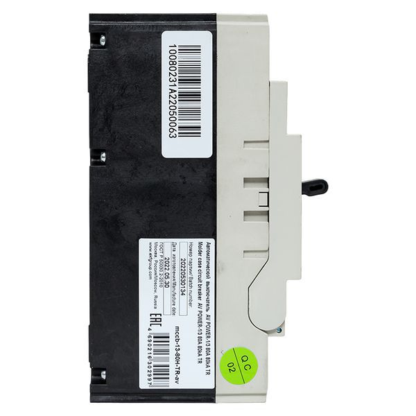 Автоматический выключатель AV POWER-1/3  80А 80kA TR EKF AVERES (mccb-13-80H-TR-av)