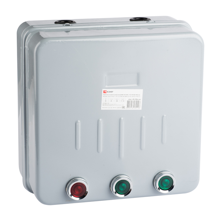 Пускатель в корпусе реверсивный КМЭ 80А 230В с РТЭ IP44 PROxima (ctrp-r-80-230v-rev)