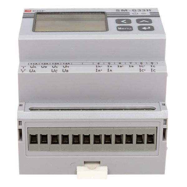 Прибор измерительный многофункциональный G33H с жидкокристалическим дисплеем на DIN-рейку (sm-g33h)