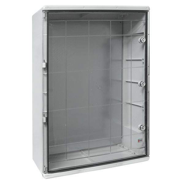 Бокс пластиковый с монтажной платой прозр. дверь 800х600х260 мм IP65 EKF PROxima (PBT65MP010)