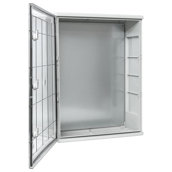 Бокс пластиковый с монтажной платой прозр. дверь 800х600х260 мм IP65 EKF PROxima (PBT65MP010)