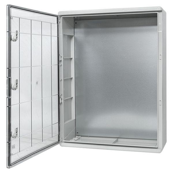 Бокс пластиковый с монтажной платой прозр. дверь 800х600х260 мм IP65 EKF PROxima (PBT65MP010)