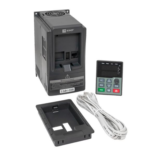 Преобразователь частоты 2.2/4кВт 1х230В VECTOR-100 (VT100-2R2-1B)