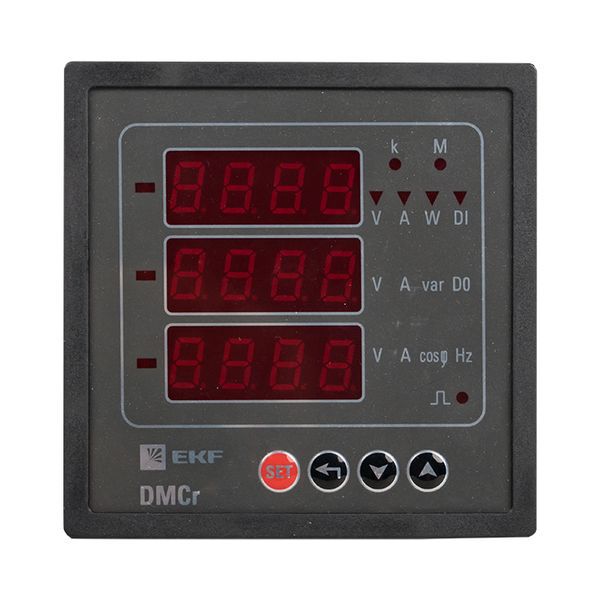 Цифровой измерительный прибор комбинированный DMC-r с интерфейсом RS-485 на панель 96x96 (квадратный вырез) EKF PROxima (DMC-963r)