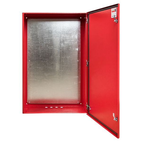 Щит с монтажной панелью ЩМПг-100.65.30 (ЩРНМ-5) RAL 3001 IP54 PROxima (mb24-5-3001)