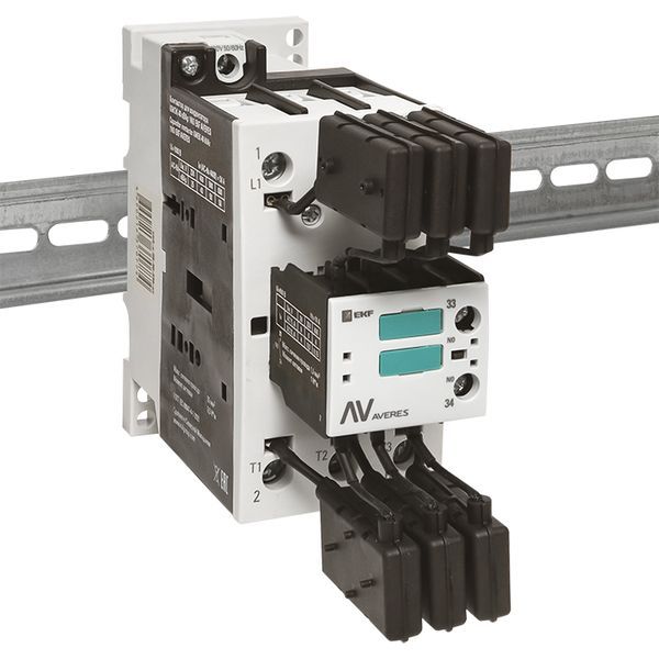 Контактор для конденсатора КМЭК 40 кВАр 230В 1NО EKF AVERES (ctrk-s-58-40-230-av)