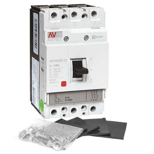 Выключатель автоматический AV POWER-1/3 160А 35кА TR (mccb-13-160-TR-av)