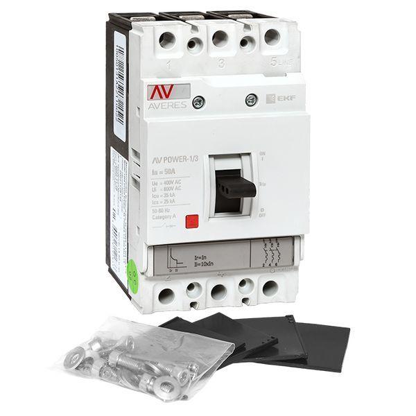 Выключатель автоматический AV POWER-1/3 50А 35кА TR (mccb-13-50-TR-av)