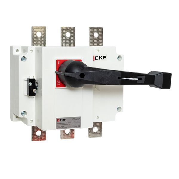 Рубильник-выключатель 400A 3P c рукояткой управления для прямой установки