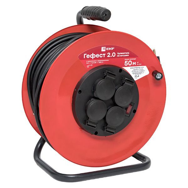 Удлинитель на катушке 