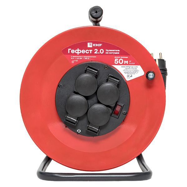 Удлинитель на катушке 