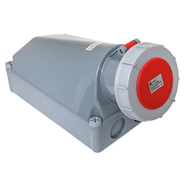 Розетка стационарная наружная 1452 3Р+РЕ+N 125А 380В IP67 PROxima (ps-1452-125-380)