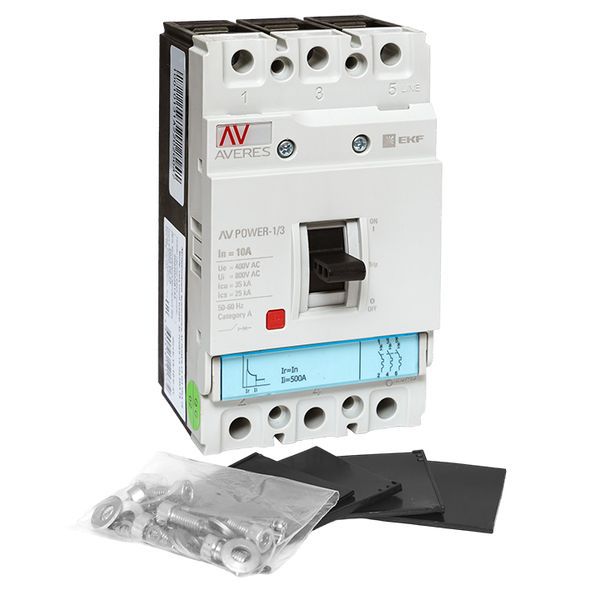 Выключатель автоматический AV POWER-1/3 10А 35кА TR (mccb-13-10-TR-av)