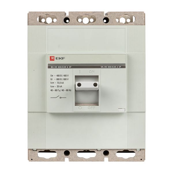 Выключатель нагрузки ВН-99 800/630А 3P (sl99-800-630)