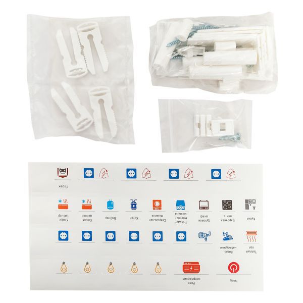 Встраиваемый силовой щит Nova 60 мод. с металл. дверью IP40 EKF Proxima (nv-pb-md-5)