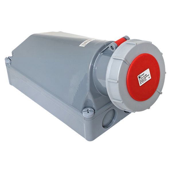 Розетка стационарная наружная 1442 3Р+РЕ 125А 380В IP67 PROxima (ps-1442-125-380)