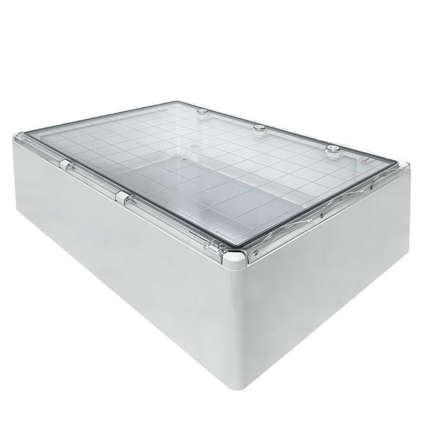 Бокс пластиковый с монтажной платой прозр. дверь 700х500х250 мм IP65 EKF PROxima (PBT65MP009)