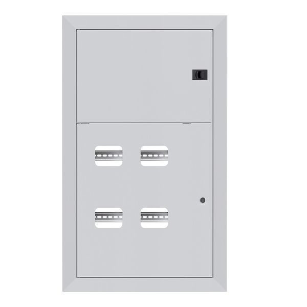 Щит этажный 4 кв. без слабот. отс. (1000х650х160) (mb29-v-4r)