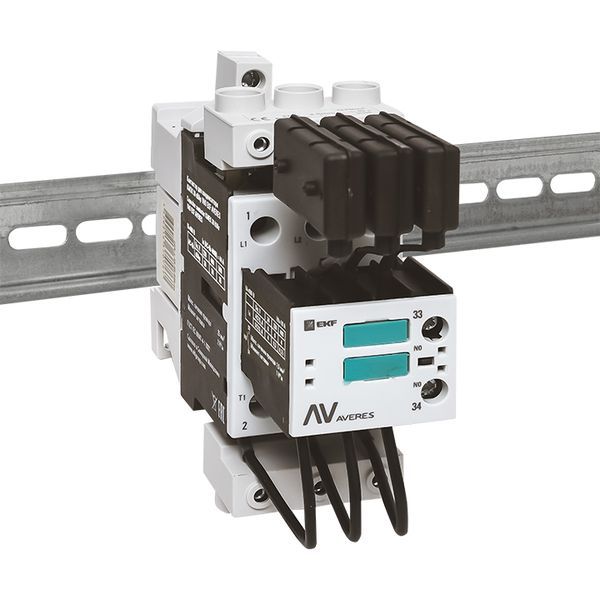 Контактор для конденсатора КМЭК 30 кВАр 230В 1NО EKF AVERES (ctrk-s-44-30-230-av)