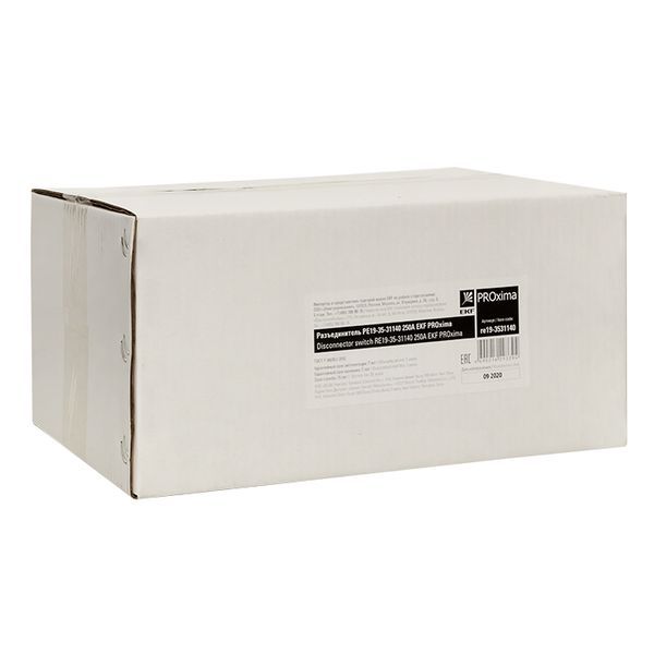 Разъединитель РЕ19-35-31140 250А EKF PROxima (re19-3531140)