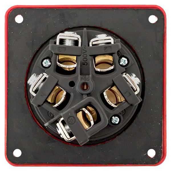 Розетка стационарная внутренняя 3452 3Р+РЕ+N 125А 380В IP67 PROxima (ps-3452-125-380)