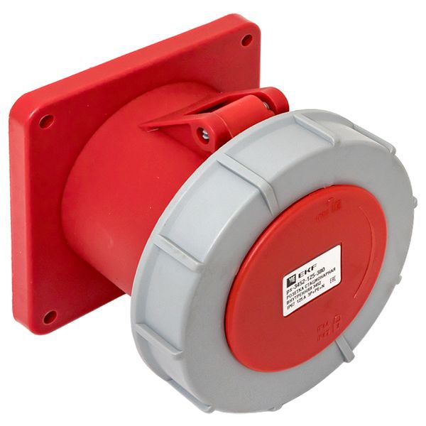 Розетка стационарная внутренняя 3452 3Р+РЕ+N 125А 380В IP67 PROxima (ps-3452-125-380)