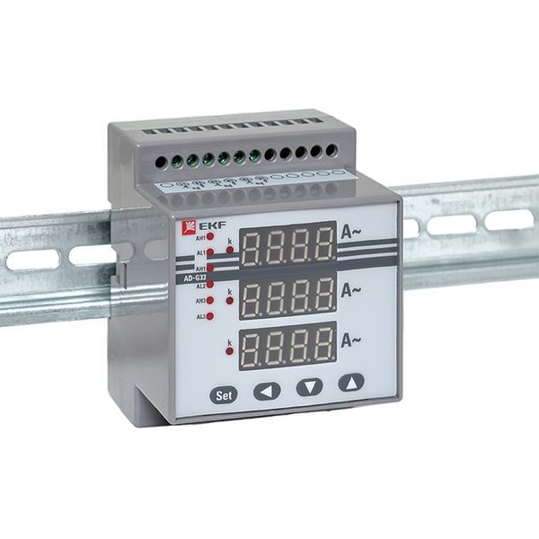 Амперметр AM-DG33 цифровой на DIN трехфазный (ad-g33)