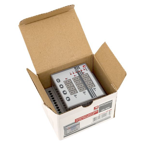 Амперметр AM-DG33 цифровой на DIN трехфазный (ad-g33)