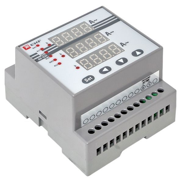 Амперметр AM-DG33 цифровой на DIN трехфазный (ad-g33)