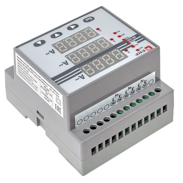 Амперметр AM-DG33 цифровой на DIN трехфазный (ad-g33)