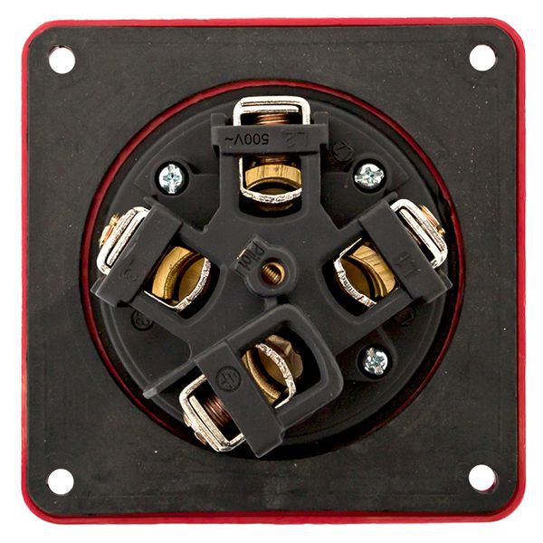 Розетка стационарная внутренняя 3442 3Р+РЕ 125А 380В IP67 PROxima (ps-3442-125-380)