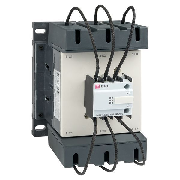 Контактор для конденсатора КМЭК 50квар 400В 2NО+1NC PROxima (ctrk-s-110-50-400)