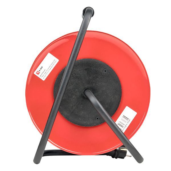 Удлинитель на катушке Гефест 2.0 4 гнезда 30м с заземлением и предохранителем КГ 3x2.5 16А/3.5кВт PROxima (UKG02-16-R325-4-30)