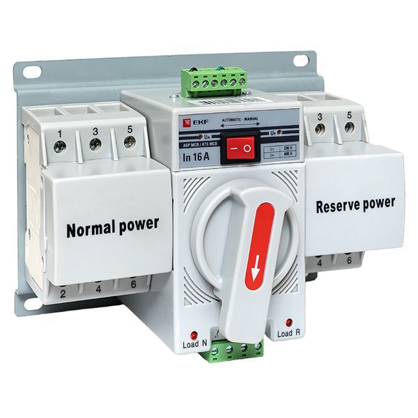 Устройство АВР МCB 16А (C) 3Р 400В EKF PROxima (ats-mcb-16c-3p-pro)