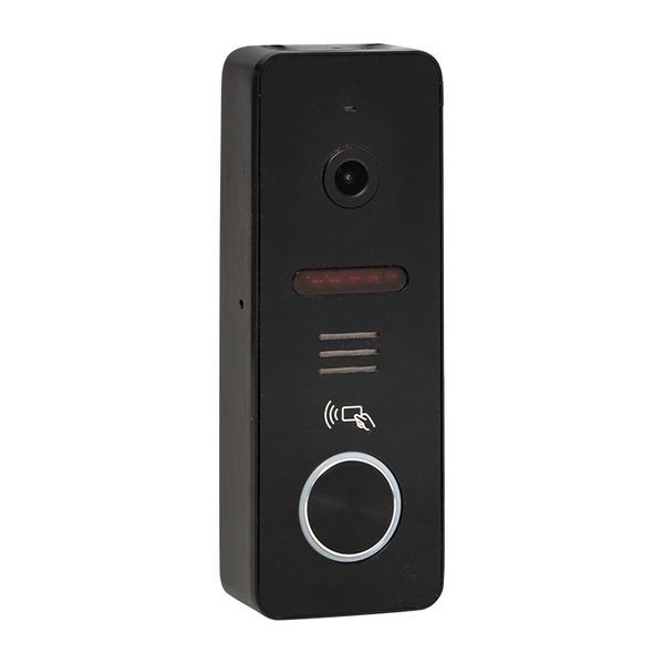 Видеопанель вызывная со счит. ключей CPV-02 чер. 4пр. 1000TVL IP65 (int-cpv-02)