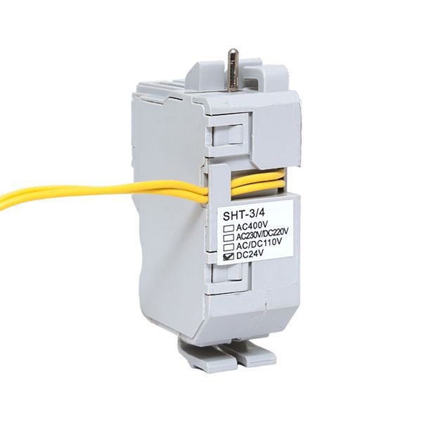 Расцепитель независимый AV POWER-3/4 SHT DC24В слева (mccb-34-SHT-DC24-av)