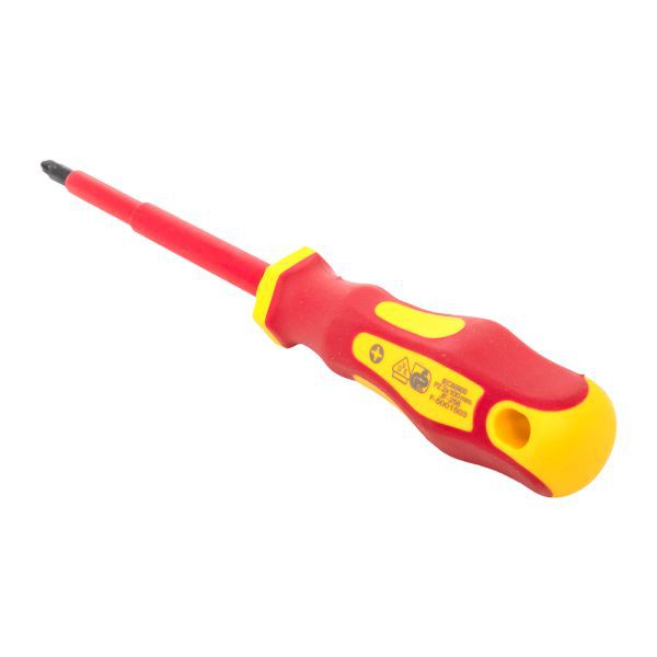 Отвертка PZ2х100мм Master 1000В Basic EKF pz-2-100-mas-in