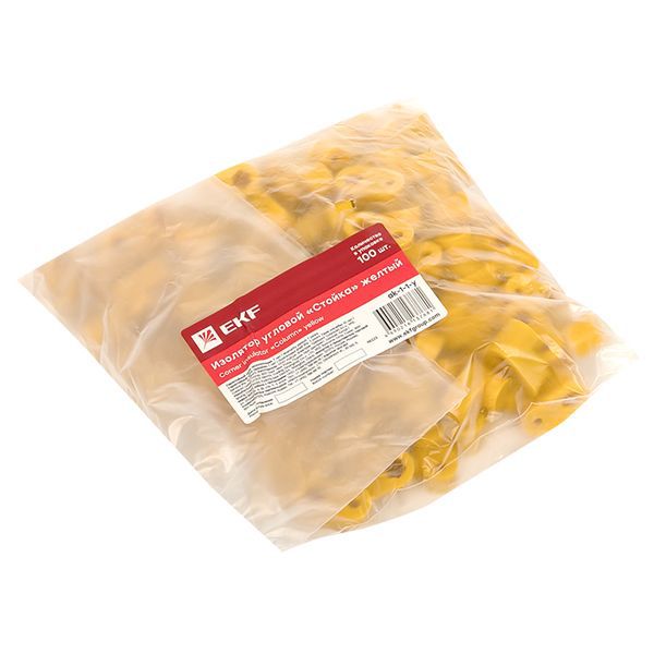 Изолятор-стойка угловой желт. PROxima EKF ak-1-1-y