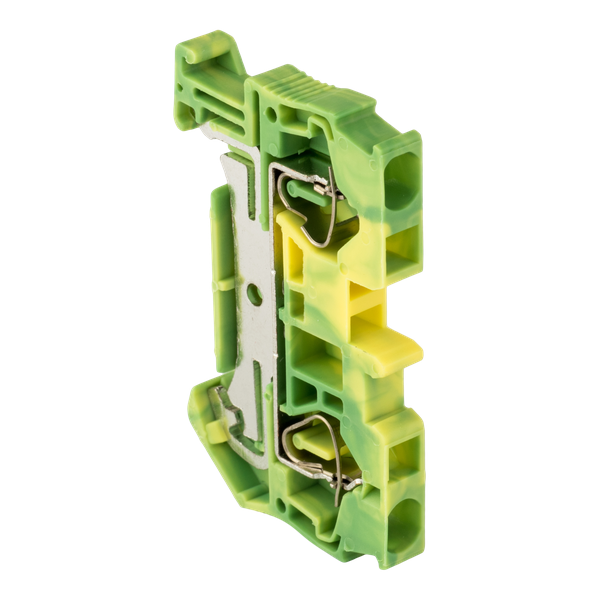 Колодка клеммная JXB-ST-2.5 земля самозажимная PROxima EKF plc-jxb-st-2.5-pen