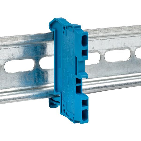Колодка клеммная JXB-ST-2.5 31А самозажимная син. EKF plc-jxb-st-2.5-blue