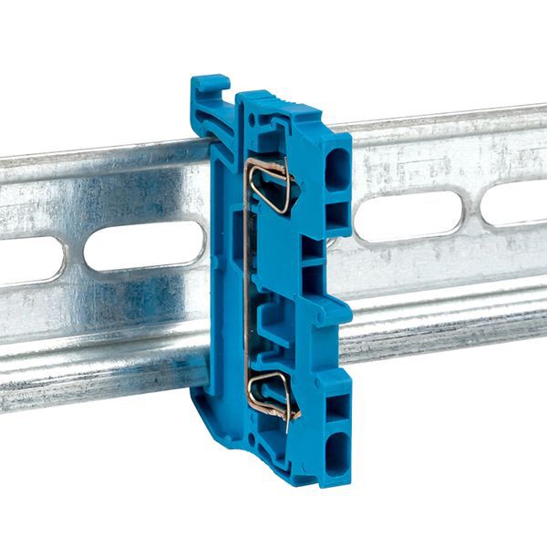 Колодка клеммная JXB-ST-2.5 31А самозажимная син. EKF plc-jxb-st-2.5-blue