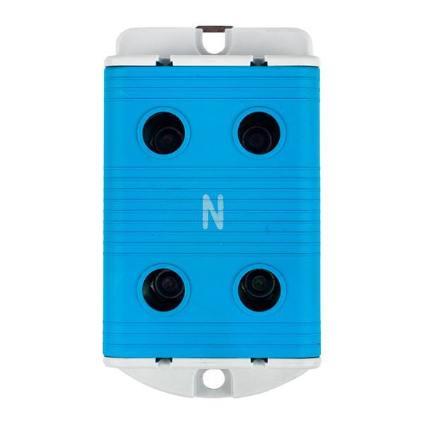 Клемма силовая вводная двойная КСВ 35-150кв.мм син. PROxima EKF kvs2-35-150-blue