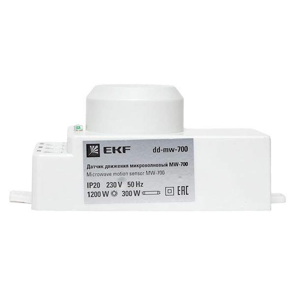 Датчик движения микроволновый MW-700 (ДД) 1000Вт 360гр. до 8м IP20 бел. EKF dd-mw-700