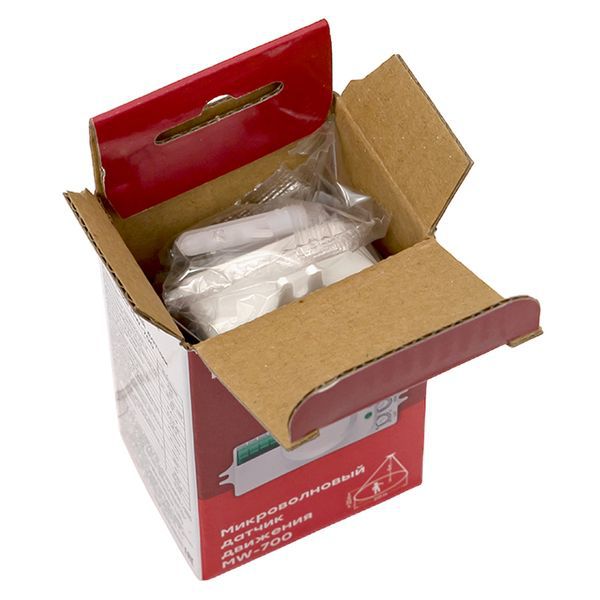 Датчик движения микроволновый MW-700 (ДД) 1000Вт 360гр. до 8м IP20 бел. EKF dd-mw-700