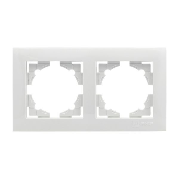 Рамка 2-м Валенсия бел. PROxima EKF EWM-G-302-10