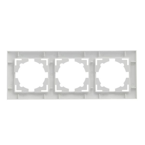 Рамка 3-м Валенсия бел. PROxima EKF EWM-G-303-10