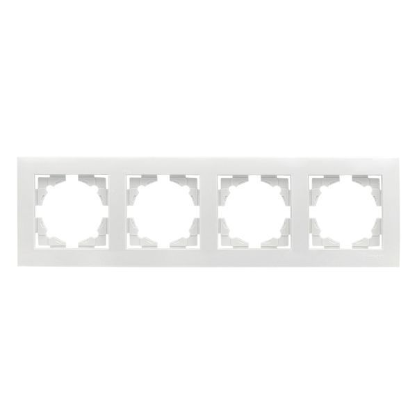 Рамка 4-м Валенсия бел. PROxima EKF EWM-G-304-10